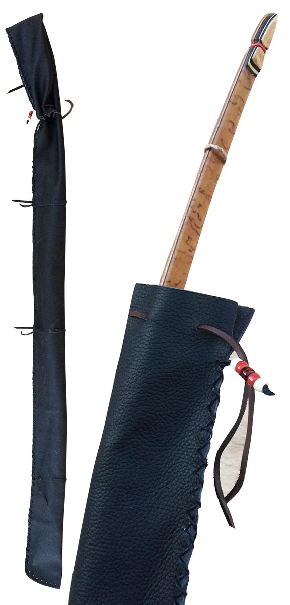 leather recurve bow case